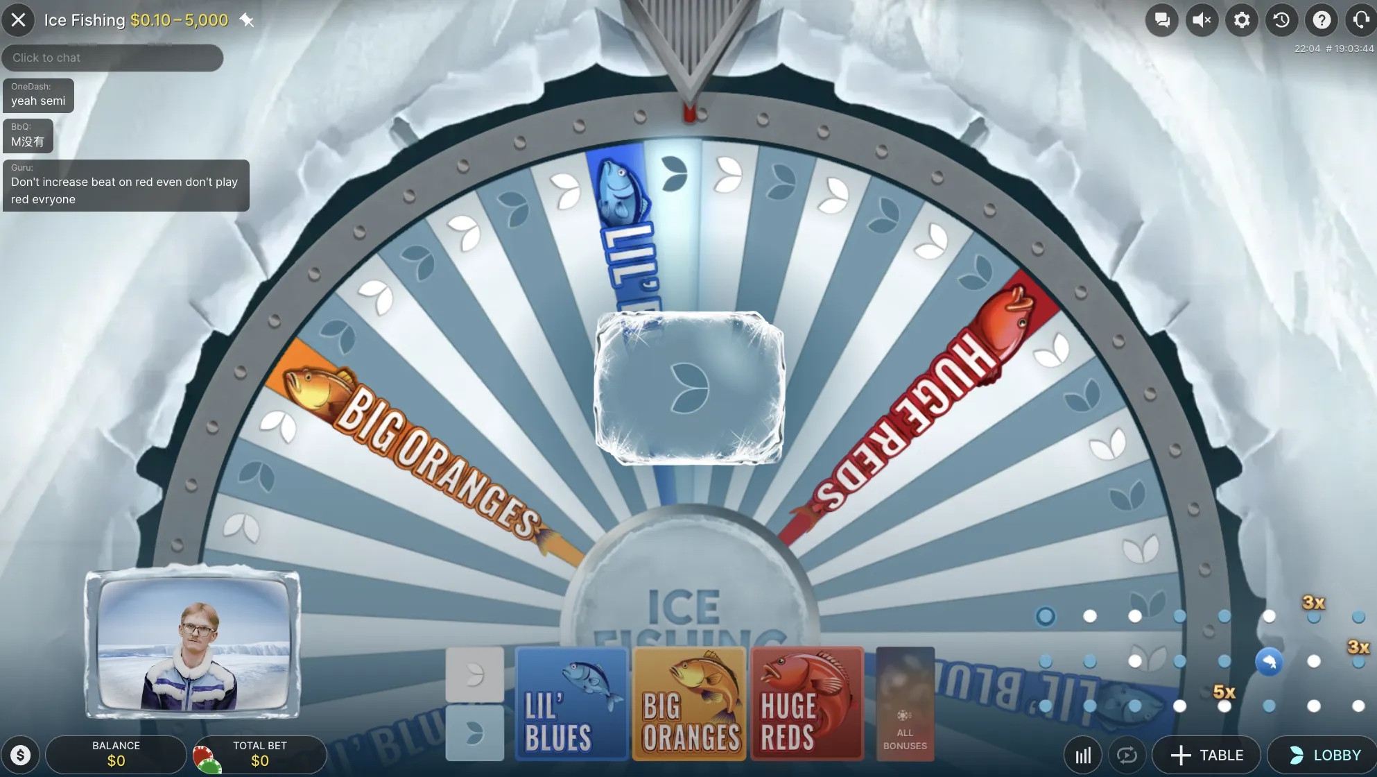 Screenshot of Ice Fishing Game Online